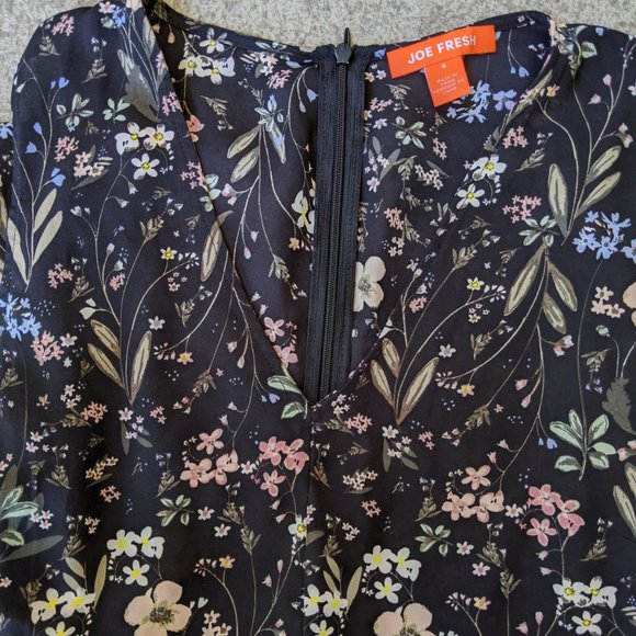 Floral Asymmetrical Dress - Picture 4 of 4